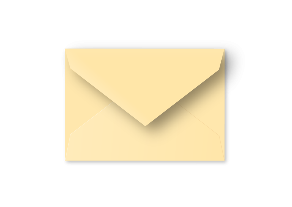 Lichtgeel A6 postkaart