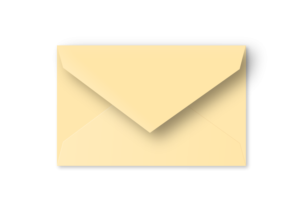 Lichtgeel - grote postkaart