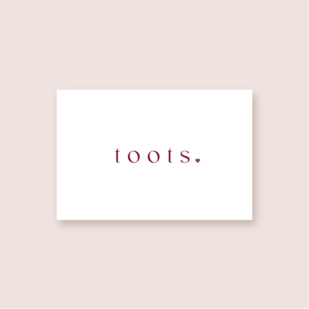 Geboortekaartje unisex minimalistisch letterpress • TOOTS